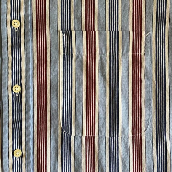 Tommy Hilfiger Men's Striped Button Up Shirt - Picture 4 of 8